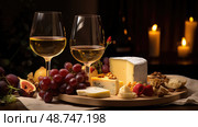 rosй types of wine ai generated. Стоковое AI-изображение, AI-художник Vectorwin / Фотобанк Лори