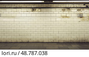 tiles subway wall ai generated. Стоковое AI-изображение, AI-художник Vectorwin / Фотобанк Лори