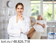 Young doctor portrait. Стоковое фото, фотограф Яков Филимонов / Фотобанк Лори