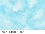Abstract light blue brush strokes texture for creative background design pastel art concept modern minimalist surface decoration element interior style aesthetic. Стоковое фото, фотограф Павел Муравьев / Фотобанк Лори