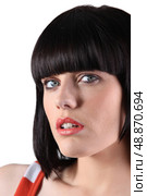 Portrait of brunette. Стоковое фото, агентство Ingram Publishing / Фотобанк Лори