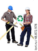 Recyclable materials. Стоковое фото, агентство Ingram Publishing / Фотобанк Лори