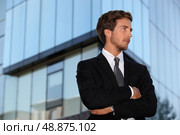 Handsome young executive. Стоковое фото, агентство Ingram Publishing / Фотобанк Лори