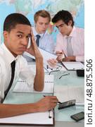 Stressed business team. Стоковое фото, агентство Ingram Publishing / Фотобанк Лори