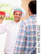 Pizza delivery. Стоковое фото, агентство Ingram Publishing / Фотобанк Лори