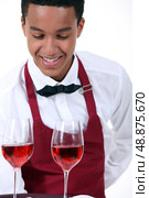 Wine waiter. Стоковое фото, агентство Ingram Publishing / Фотобанк Лори