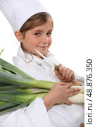 little would-be cook. Стоковое фото, агентство Ingram Publishing / Фотобанк Лори