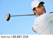 Golfer. Стоковое фото, агентство Ingram Publishing / Фотобанк Лори
