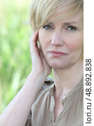 Portrait of a woman. Стоковое фото, агентство Ingram Publishing / Фотобанк Лори