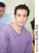 Portrait of young man. Стоковое фото, агентство Ingram Publishing / Фотобанк Лори