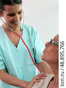 nurse at her job. Стоковое фото, агентство Ingram Publishing / Фотобанк Лори