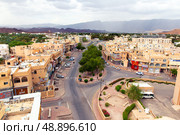 Nizwa city. View from above. Sultanate of Oman. Редакционное фото, фотограф Евгений Ткачёв / Фотобанк Лори