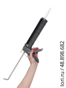 Joint filling gun. Стоковое фото, агентство Ingram Publishing / Фотобанк Лори