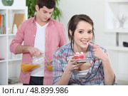 Greedy couple. Стоковое фото, агентство Ingram Publishing / Фотобанк Лори