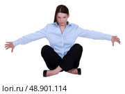 Woman possessed. Стоковое фото, агентство Ingram Publishing / Фотобанк Лори