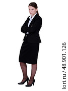 Annoyed businesswoman. Стоковое фото, агентство Ingram Publishing / Фотобанк Лори