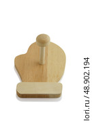 Wooden peg to hang oven glove. Стоковое фото, агентство Ingram Publishing / Фотобанк Лори