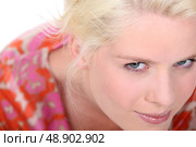 Portrait of young blonde. Стоковое фото, агентство Ingram Publishing / Фотобанк Лори
