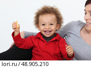 Portrait of a cute kid. Стоковое фото, агентство Ingram Publishing / Фотобанк Лори