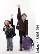 Happy kids. Стоковое фото, агентство Ingram Publishing / Фотобанк Лори