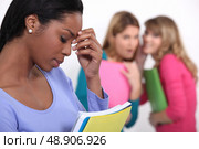 Girl being bullied. Стоковое фото, агентство Ingram Publishing / Фотобанк Лори