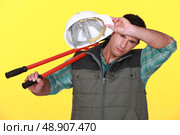 I’m sweaty. Стоковое фото, агентство Ingram Publishing / Фотобанк Лори
