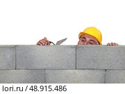 Stonemason. Стоковое фото, агентство Ingram Publishing / Фотобанк Лори