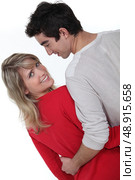 couple from the back. Стоковое фото, агентство Ingram Publishing / Фотобанк Лори