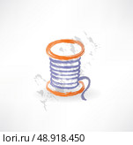 spool of thread icon. Стоковая иллюстрация, агентство Ingram Publishing / Фотобанк Лори