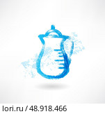 milk jug grunge icon. Стоковая иллюстрация, агентство Ingram Publishing / Фотобанк Лори