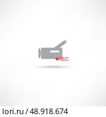 design element is a record icon. Стоковая иллюстрация, агентство Ingram Publishing / Фотобанк Лори