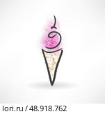 Ice-cream icon. Стоковая иллюстрация, агентство Ingram Publishing / Фотобанк Лори