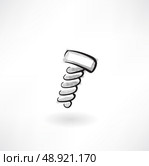 screw grunge icon. Стоковая иллюстрация, агентство Ingram Publishing / Фотобанк Лори