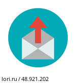 outgoing messages icon. Стоковая иллюстрация, агентство Ingram Publishing / Фотобанк Лори