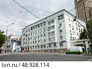 Конюшковская улица, дом 28. Москва. Редакционное фото, фотограф E. O. / Фотобанк Лори