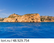 Javea Isla del Descubridor Xabia in Mediterranean Alicante at Spain. Стоковое фото, агентство Ingram Publishing / Фотобанк Лори