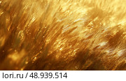 Golden wheat fields sway gently in the breeze under the warm sun in a serene rural landscape. Золотистые пшеничные поля мягко колышутся на ветру под теплым солнцем в безмятежном сельском пейзаже. Стоковое AI-изображение, AI-художник Katsiaryna Repich / Фотобанк Лори