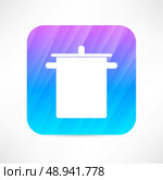 stewpot icon. Стоковая иллюстрация, агентство Ingram Publishing / Фотобанк Лори