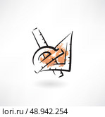 geometry grunge icon. Стоковая иллюстрация, агентство Ingram Publishing / Фотобанк Лори