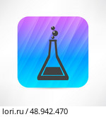 flask icon. Стоковая иллюстрация, агентство Ingram Publishing / Фотобанк Лори