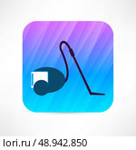 vacuum cleaner icon. Стоковая иллюстрация, агентство Ingram Publishing / Фотобанк Лори