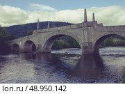 Wade’s bridge near Aberfeldy in Scotland. Стоковое фото, агентство Ingram Publishing / Фотобанк Лори