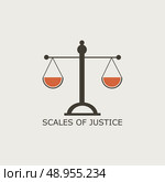 scales of justice symbol. Стоковая иллюстрация, агентство Ingram Publishing / Фотобанк Лори