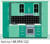 Kitchen furniture. Стоковая иллюстрация, агентство Ingram Publishing / Фотобанк Лори