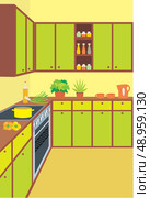 Kitchen furniture. Стоковая иллюстрация, агентство Ingram Publishing / Фотобанк Лори