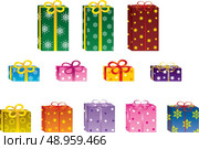 Gift boxes. Стоковая иллюстрация, агентство Ingram Publishing / Фотобанк Лори