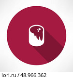 paint bucket icon Flat modern style vector illustration. Стоковая иллюстрация, агентство Ingram Publishing / Фотобанк Лори