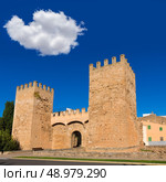 Alcudia Porta de Mallorca in Old town at Majorca Balearic islands of Spain. Стоковое фото, агентство Ingram Publishing / Фотобанк Лори
