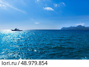 Majorca Cala Ratjada sea Rajada in Capdepera Mallorca. Стоковое фото, агентство Ingram Publishing / Фотобанк Лори