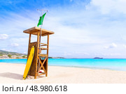 Majorca Platja Palmanova beach in Calvia Bol ses Teules Mallorca. Стоковое фото, агентство Ingram Publishing / Фотобанк Лори